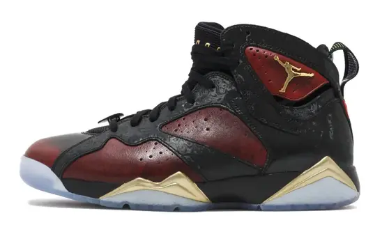 Кроссовки Jordan Air Jordan 7 Vintage Basketball, черный/темно-красный