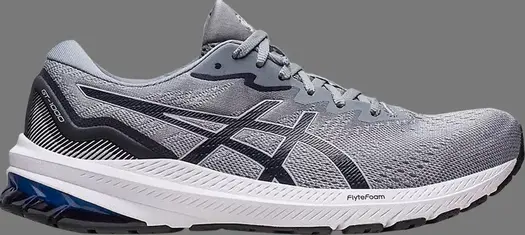 Кроссовки gt 1000 11 'piedmont grey midnight' Asics, серый
