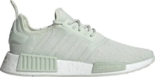 Кроссовки Adidas NMD_R1 'Linen Green', зеленый