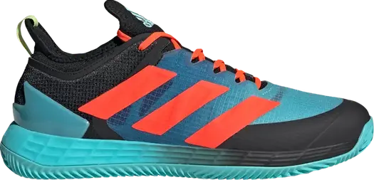 Кроссовки Adidas Adizero Ubersonic 4 Clay Court 'Pulse Aqua', синий