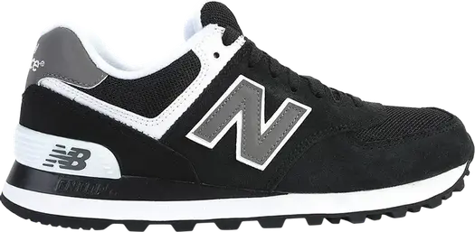 Кроссовки New Balance Wmns 574 'Black Grey White', черный