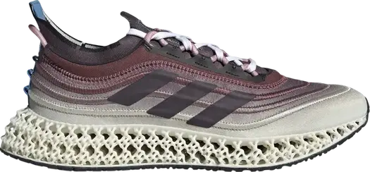 Кроссовки Adidas Parley x 4DFWD 'Burgundy White', красный