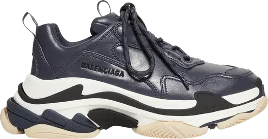 Кроссовки Balenciaga Triple S Stone Blue, синий
