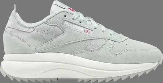 Кроссовки wmns classic leather sp extra 'sea spray chalk' Reebok, синий