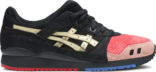Кроссовки kith x gel lyte 3 og 'tokyo trio pack - 252.1' Asics, черный