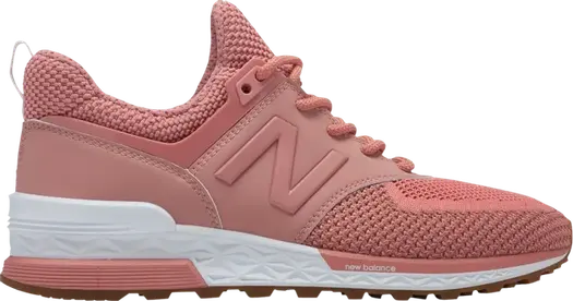 Кроссовки New Balance Wmns 574 Sport 'Dusted Peach', розовый