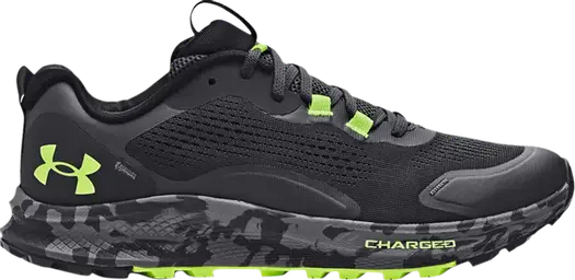 Кроссовки Under Armour Charged Bandit Trail 2 Jet Grey Lime, серый