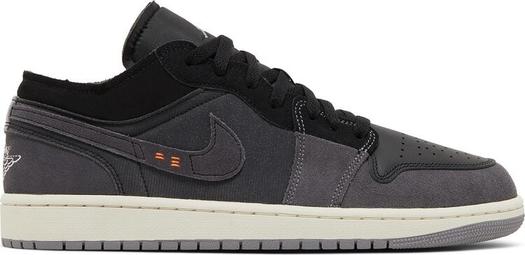 Кроссовки Air Jordan 1 Low SE Craft Inside Out - Black, черный