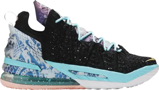 Кроссовки Nike LeBron 18 EP 'Reflections', черный