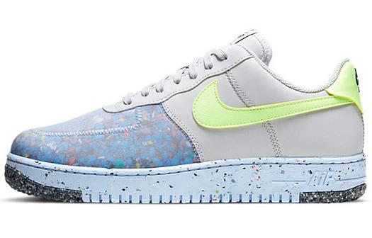 Кроссовки Nike Air Force 1 Crater Pure Platinum Barely Volt