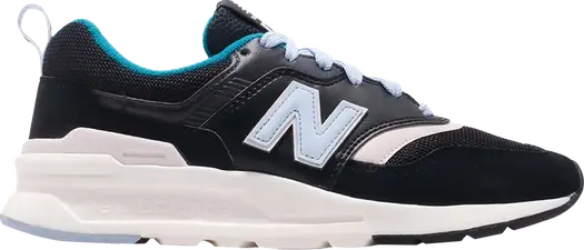 Кроссовки New Balance Wmns 997 'Black Blue', черный