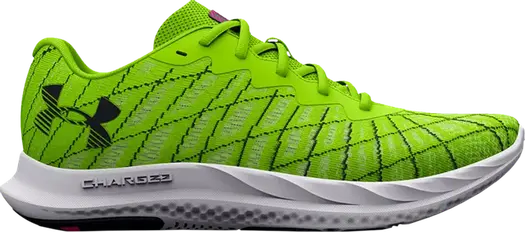 Кроссовки Under Armour Charged Breeze 2 Lime Surge, зеленый