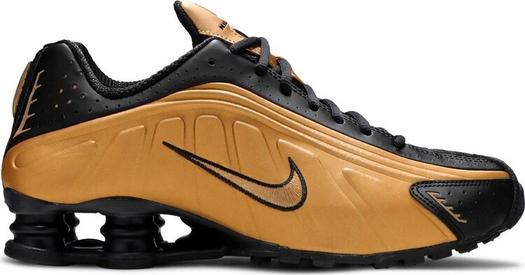 Кроссовки Nike Shox R4 'Metallic Gold', золотой