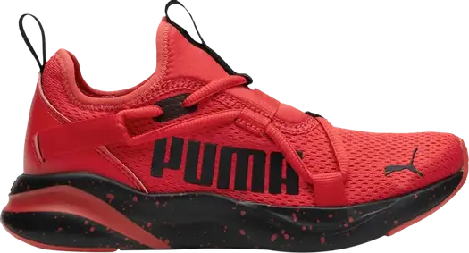 Кроссовки Puma Softride Rift Jr High Risk Red Black, красный