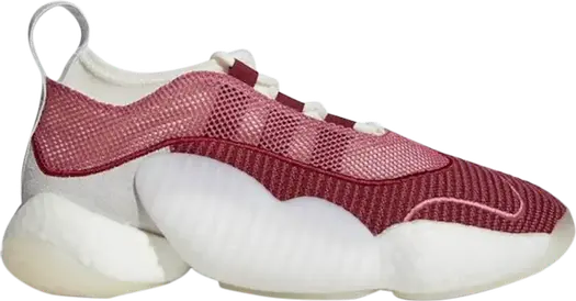 Кроссовки Adidas Crazy BYW LVL 2 'Trace Maroon', красный