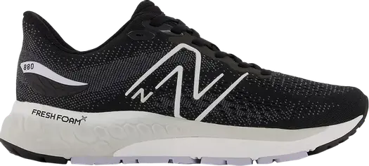 Кроссовки New Balance Wmns Fresh Foam X 880v12 2E Wide 'Black Steel', черный