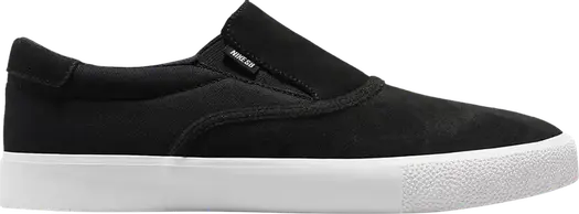Кроссовки Nike Zoom Verona Slip SB 'Black White', черный