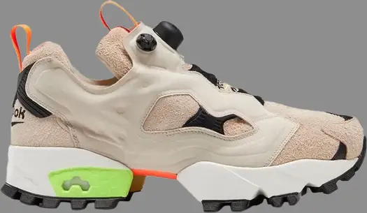 Кроссовки instapump fury trail 'modern beige' Reebok, загар