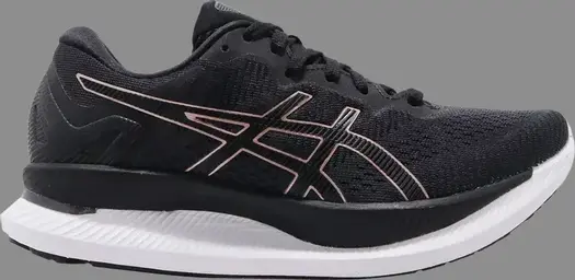 Кроссовки wmns glideride 'black' Asics, черный