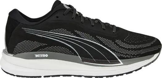 Кроссовки Puma Magnify Nitro Knit Black Castlerock, черный