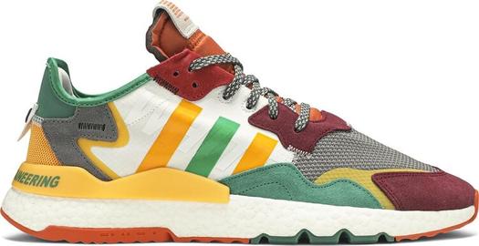 Кроссовки Adidas White Mountaineering x Nite Jogger 'Real Gold', многоцветный