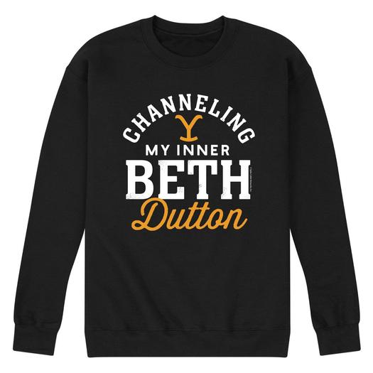 Мужской свитшот Yellowstone Inner Beth Licensed Character