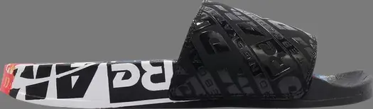 Кроссовки blackeyepatch x classic slide 'black' Reebok, черный