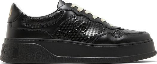 Кроссовки Gucci GG Embossed Sneaker, черные