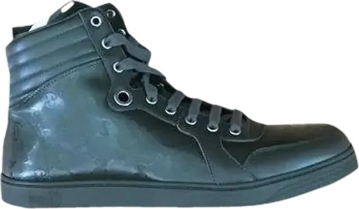 Кроссовки Gucci Coda GG Imprime High, зеленый