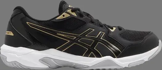 Кроссовки gel rocket 10 'black pure gold' Asics, черный