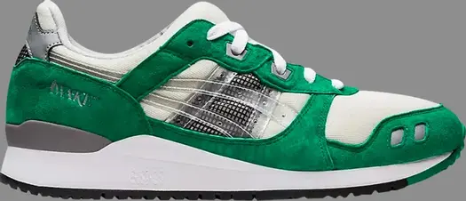 Кроссовки awake ny x gel lyte 3 'green tambourine' Asics, зеленый