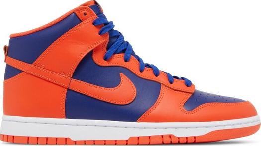 Кроссовки Nike Dunk High 'Knicks', оранжевый