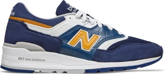 Кроссовки New Balance 997 Made in USA 'Navy Mustard', синий