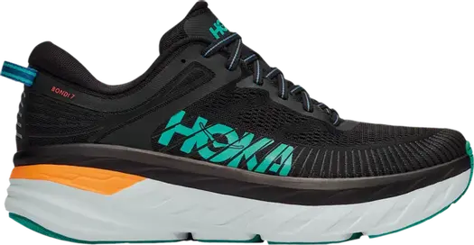 Кроссовки Bondi 7 Black Atlantis, черный