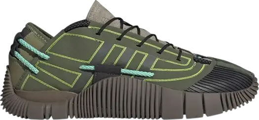 Кроссовки Adidas Craig Green x Scuba Phormar 'Customized', зеленый