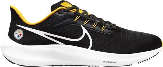 Кроссовки Nike NFL x Air Zoom Pegasus 39 'Pittsburgh Steelers', черный