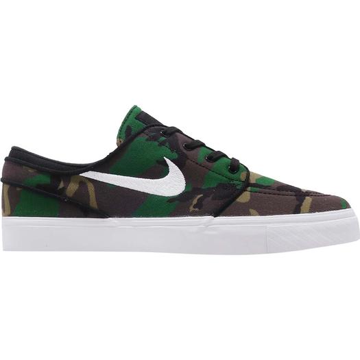 Кроссовки Nike Zoom Stefan Janoski CNVS 'Camo', зеленый