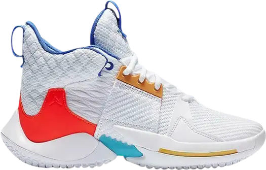 Кроссовки Jordan Why Not Zer0.2 GS OKC Home, белый