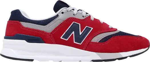 Кроссовки New Balance 997 'Red Navy Grey', красный