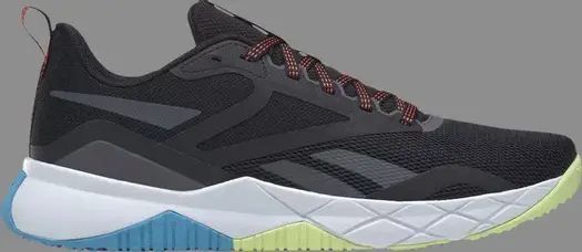 Кроссовки nfx 'black aqua lime' Reebok, черный