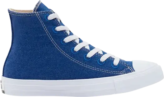Кроссовки Converse Renew Cotton Chuck Taylor All Star High Rush Blue, синий