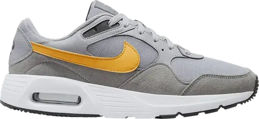 Кроссовки Nike Air Max SC 'Wolf Grey Yellow Ochre', серый