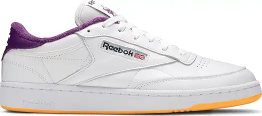 Кроссовки eric emanuel x club c 85 'regal purple' Reebok, белый