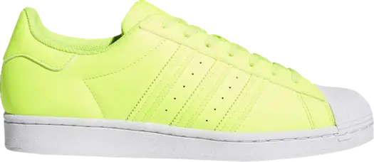 Кроссовки Adidas Superstar 'Solar Yellow', желтый