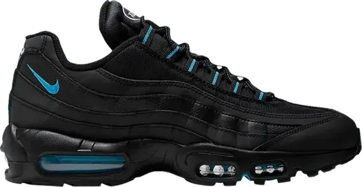 Кроссовки Nike Air Max 95 'Black Laser Blue', черный
