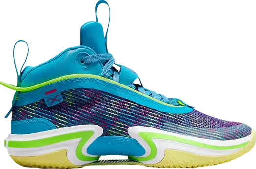 Кроссовки Luka Doncic x Air Jordan 36 GS Laser Blue, синий