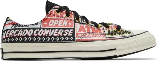 Кроссовки Converse Chuck 70 Low Mi Gente Capsule - Bodega Run, разноцветный