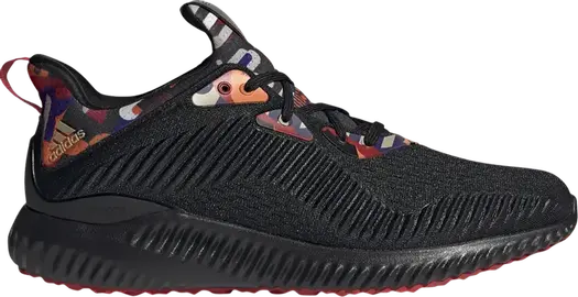 Кроссовки Adidas Alphabounce 1 'Chinese New Year - Black Scarlet', черный
