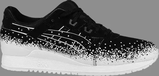 Кроссовки gel lyte 3 'snowflake pack' Asics, черный