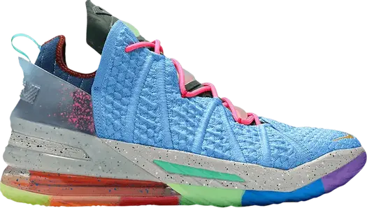 Кроссовки Nike LeBron 18 EP 'Best Of 1-9', многоцветный